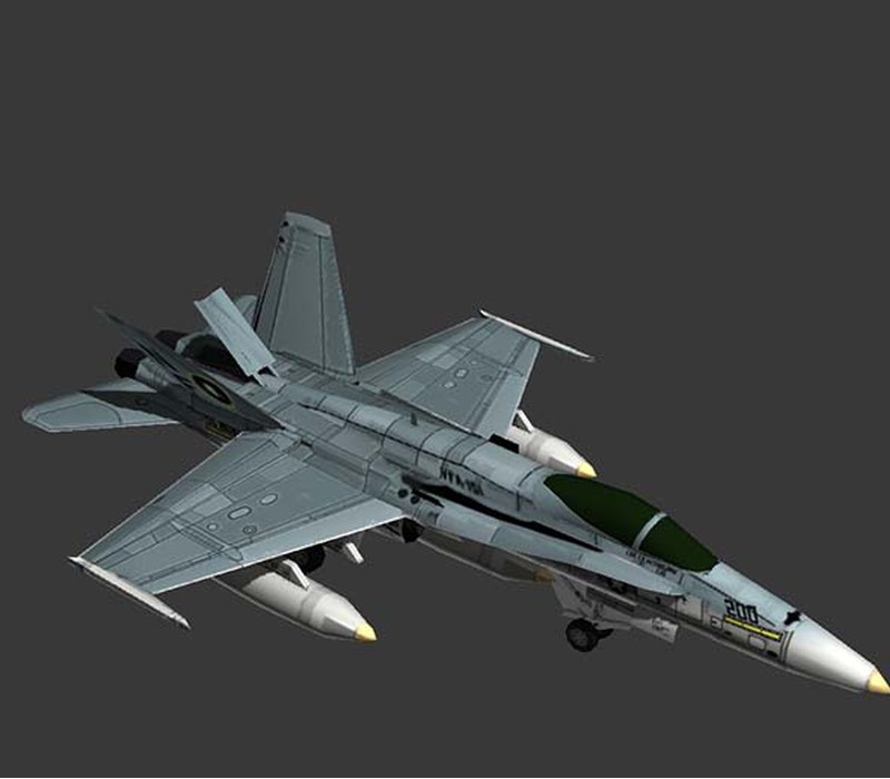 惠安3D f18舰载战斗机 (2)